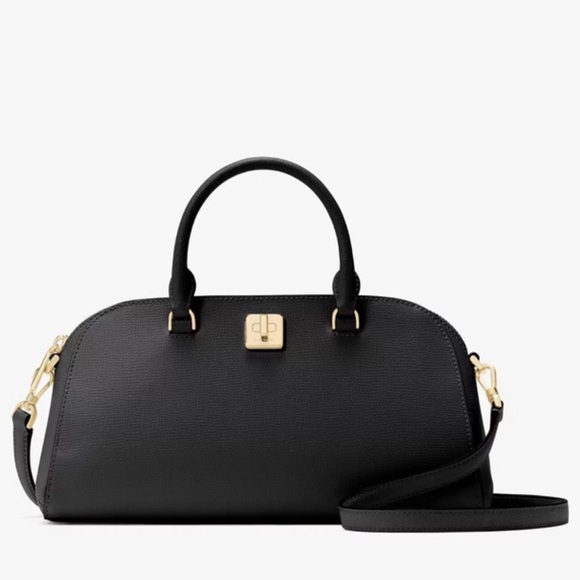 Quiet Luxury Kate Spade Phoebe East West Satchel Leather Crossbody